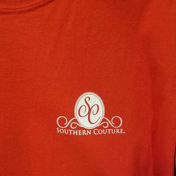 Ladies' Southern Couture Christmas Tee, Size L, VGUC - Picture 3 of 13